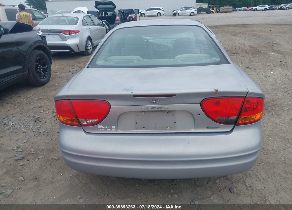 2000 OLDSMOBILE ALERO GL2 VIN: 1G3NL52T2YC347065