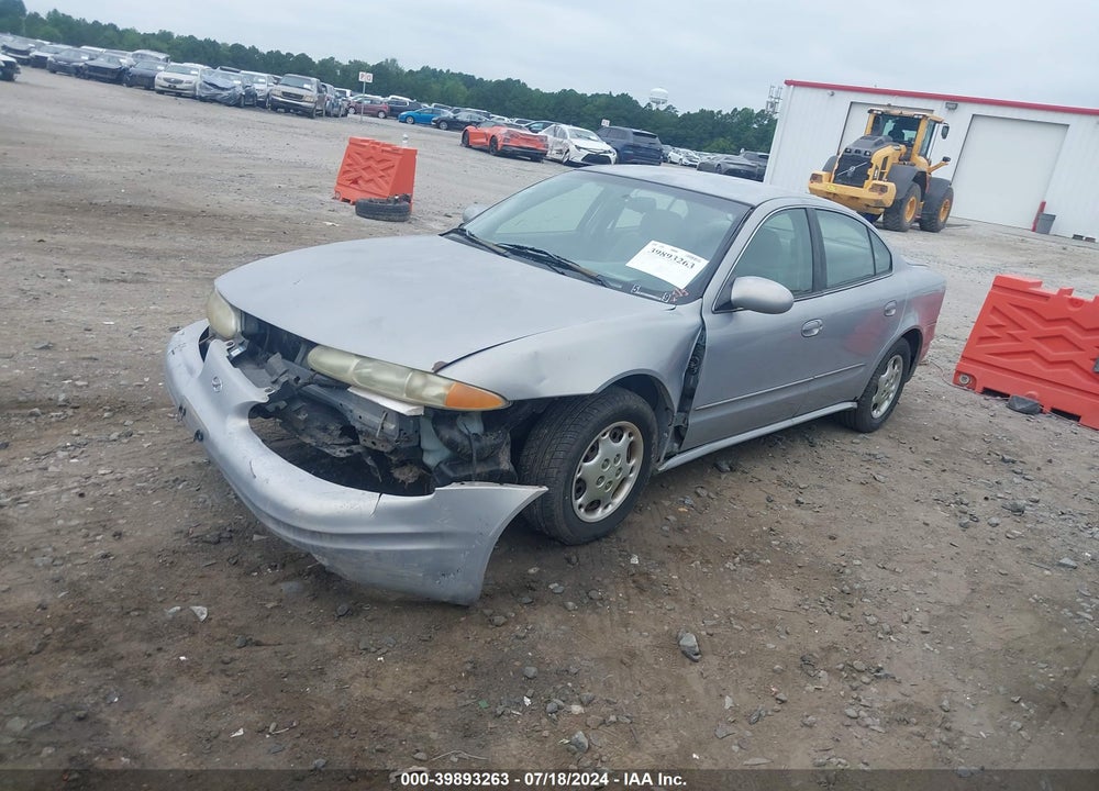 2000 OLDSMOBILE ALERO GL2 VIN: 1G3NL52T2YC347065