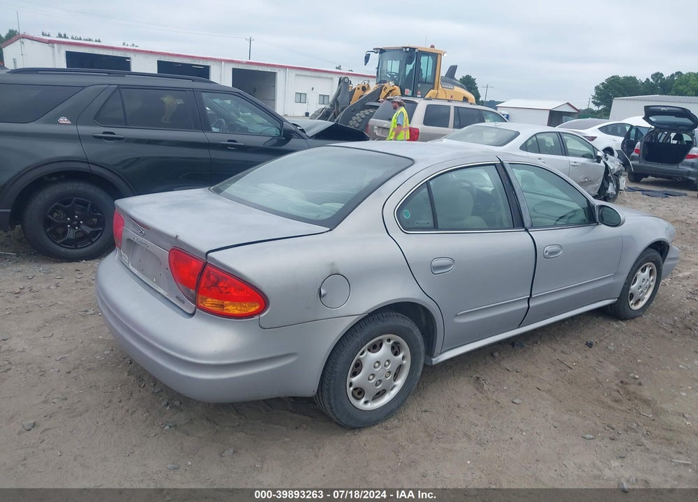 2000 OLDSMOBILE ALERO GL2 VIN: 1G3NL52T2YC347065