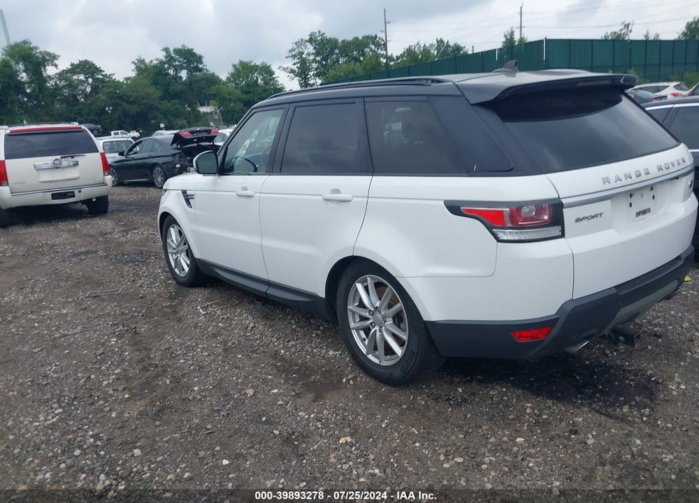 2016 LAND ROVER RANGE ROVER SPORT 3.0L V6 SUPERCHARGED SE VIN: SALWG2VF7GA646924
