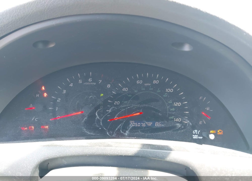 2007 TOYOTA CAMRY CE VIN: 4T1BE46K77U072032