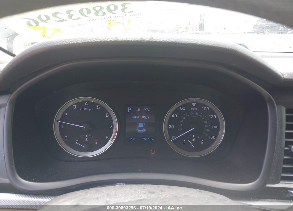 2019 HYUNDAI SONATA SE VIN: 5NPE24AF6KH756349