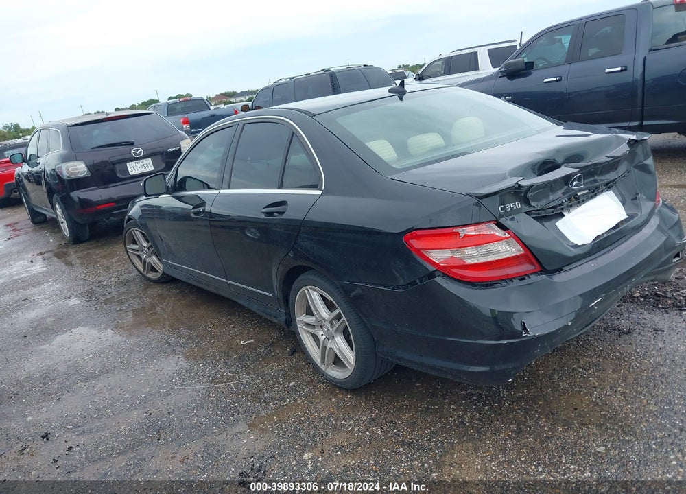 2008 MERCEDES-BENZ C 350 SPORT VIN: WDDGF56X98F100711
