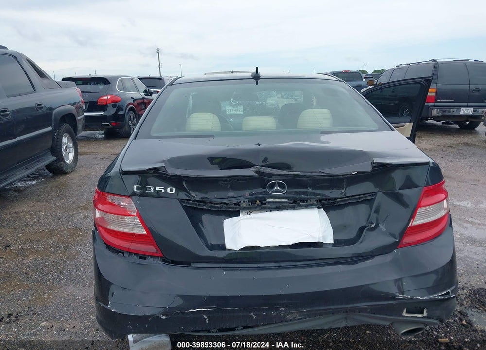 2008 MERCEDES-BENZ C 350 SPORT VIN: WDDGF56X98F100711
