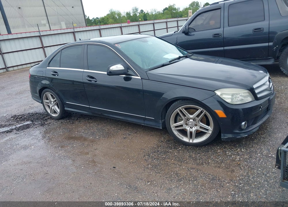 2008 MERCEDES-BENZ C 350 SPORT VIN: WDDGF56X98F100711