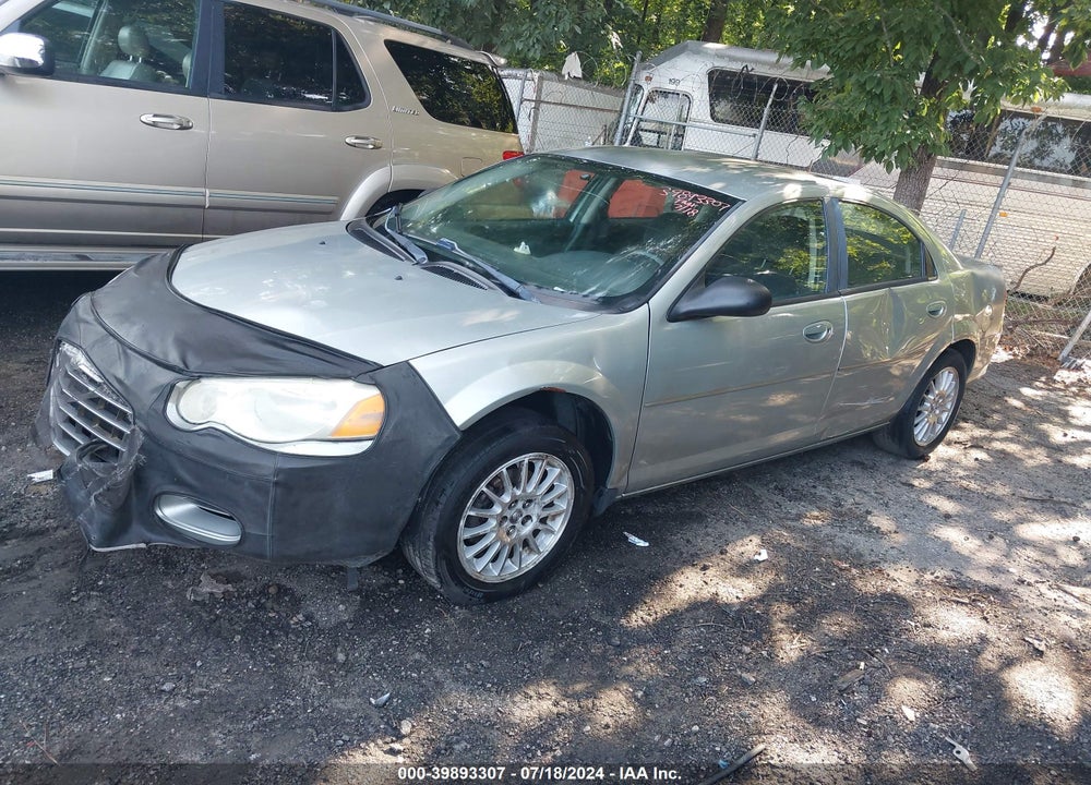 2006 CHRYSLER SEBRING VIN: 1C3EL46X76N236380