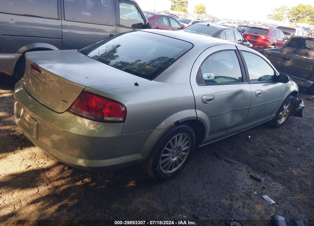 2006 CHRYSLER SEBRING VIN: 1C3EL46X76N236380