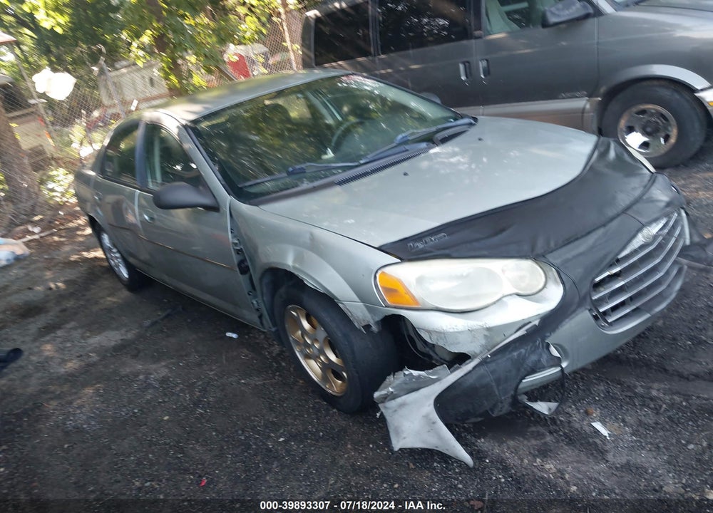 2006 CHRYSLER SEBRING VIN: 1C3EL46X76N236380