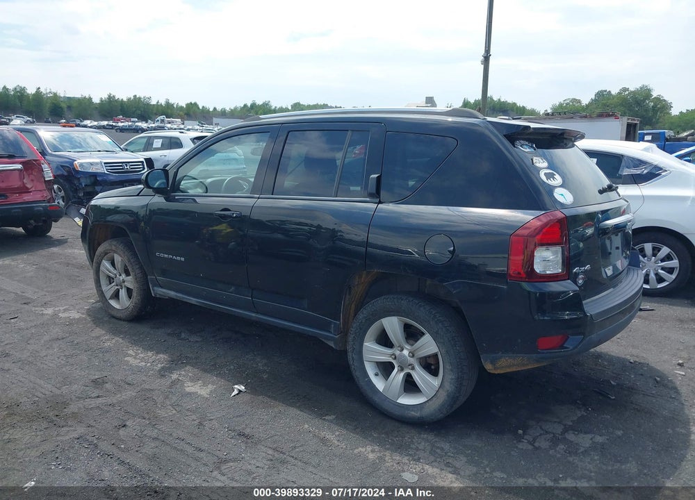 2014 JEEP COMPASS LATITUDE VIN: 1C4NJDEBXED718451