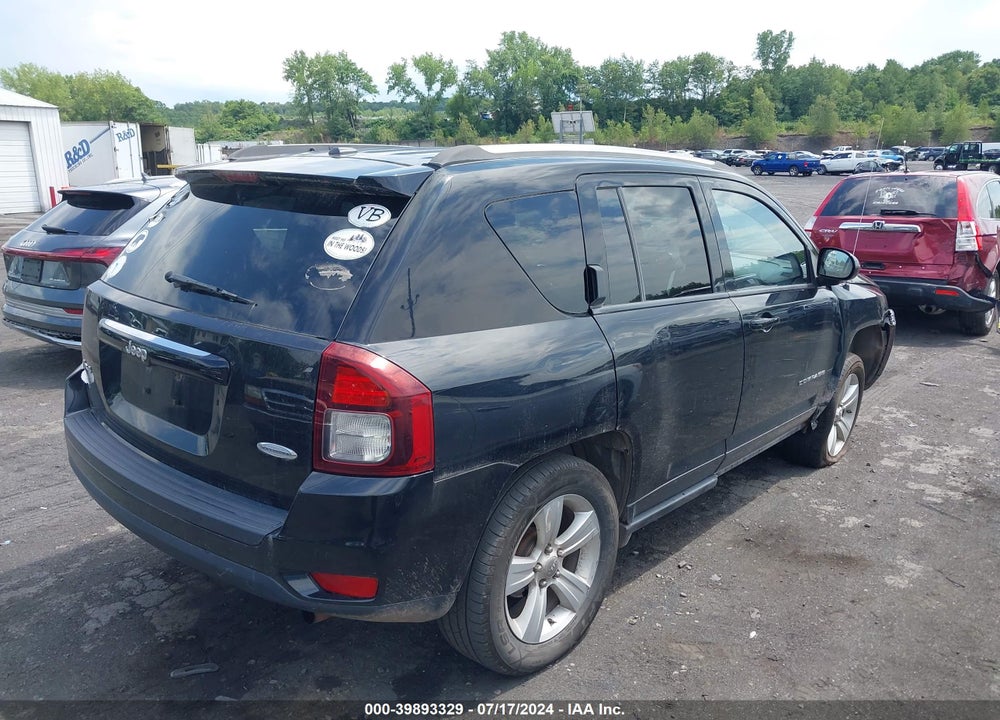 2014 JEEP COMPASS LATITUDE VIN: 1C4NJDEBXED718451