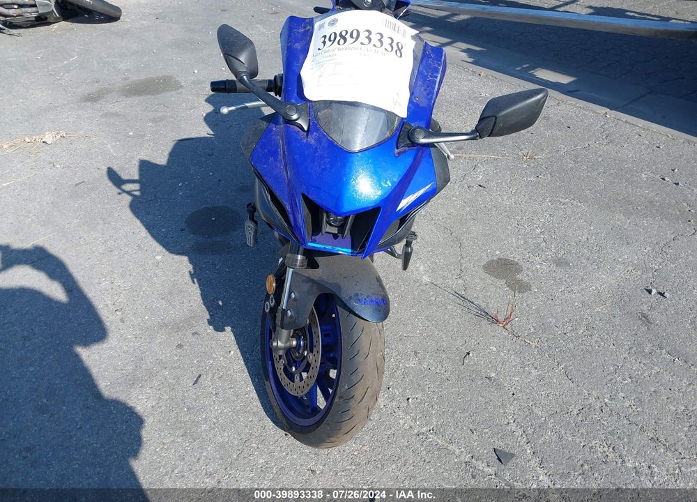2023 YAMAHA YZFR7 VIN: JYARM38YXPA002023