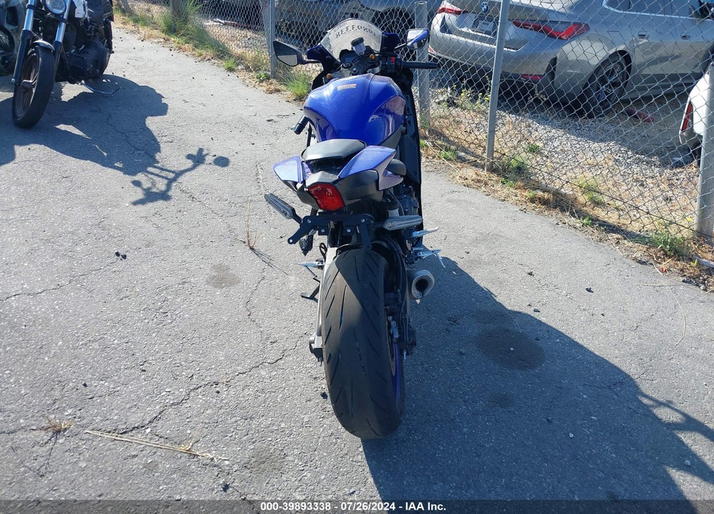 2023 YAMAHA YZFR7 VIN: JYARM38YXPA002023