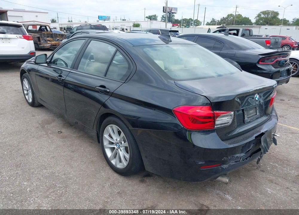 2018 BMW 320I VIN: WBA8A9C50JAH12693