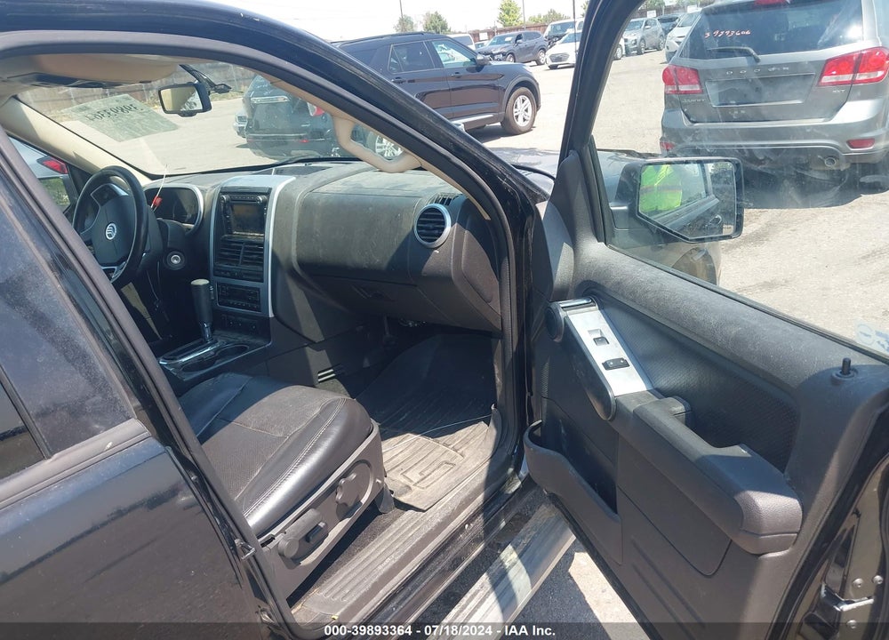2010 MERCURY MOUNTAINEER PREMIER VIN: 4M2EN4J8XAUJ06138