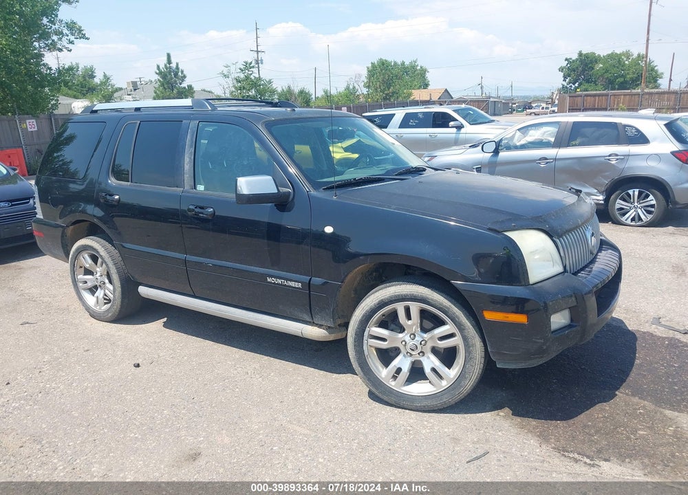 2010 MERCURY MOUNTAINEER PREMIER VIN: 4M2EN4J8XAUJ06138