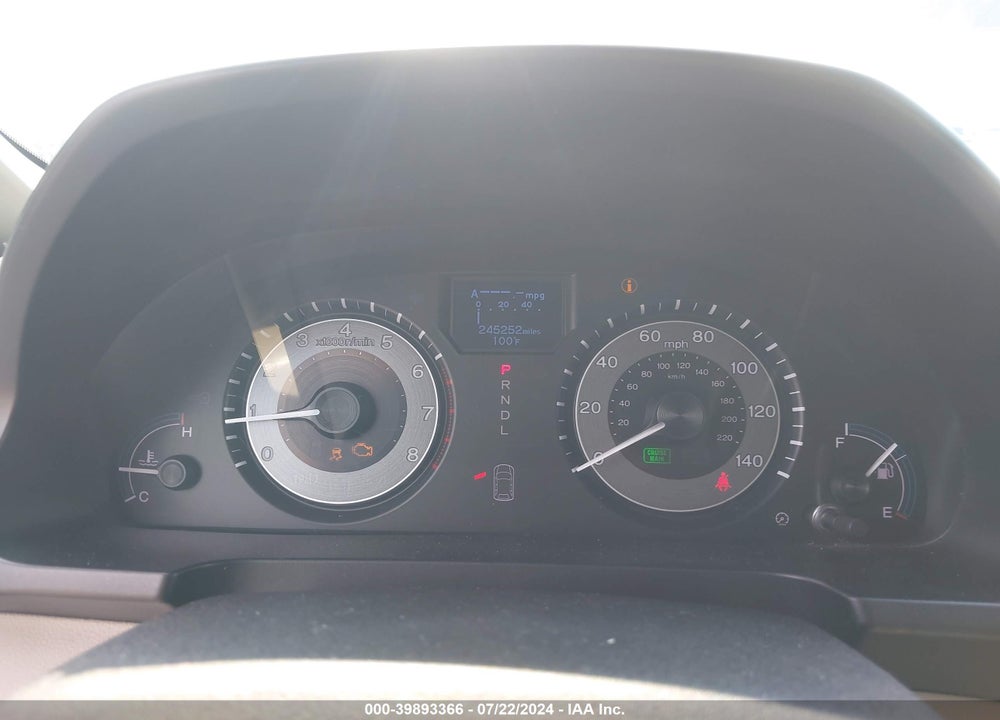 2011 HONDA ODYSSEY TOURING/TOURING ELITE VIN: 5FNRL5H95BB074758