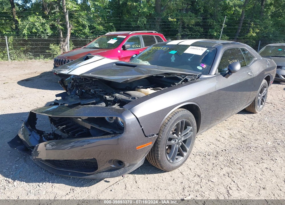 2019 DODGE CHALLENGER SXT AWD VIN: 2C3CDZGG4KH684742
