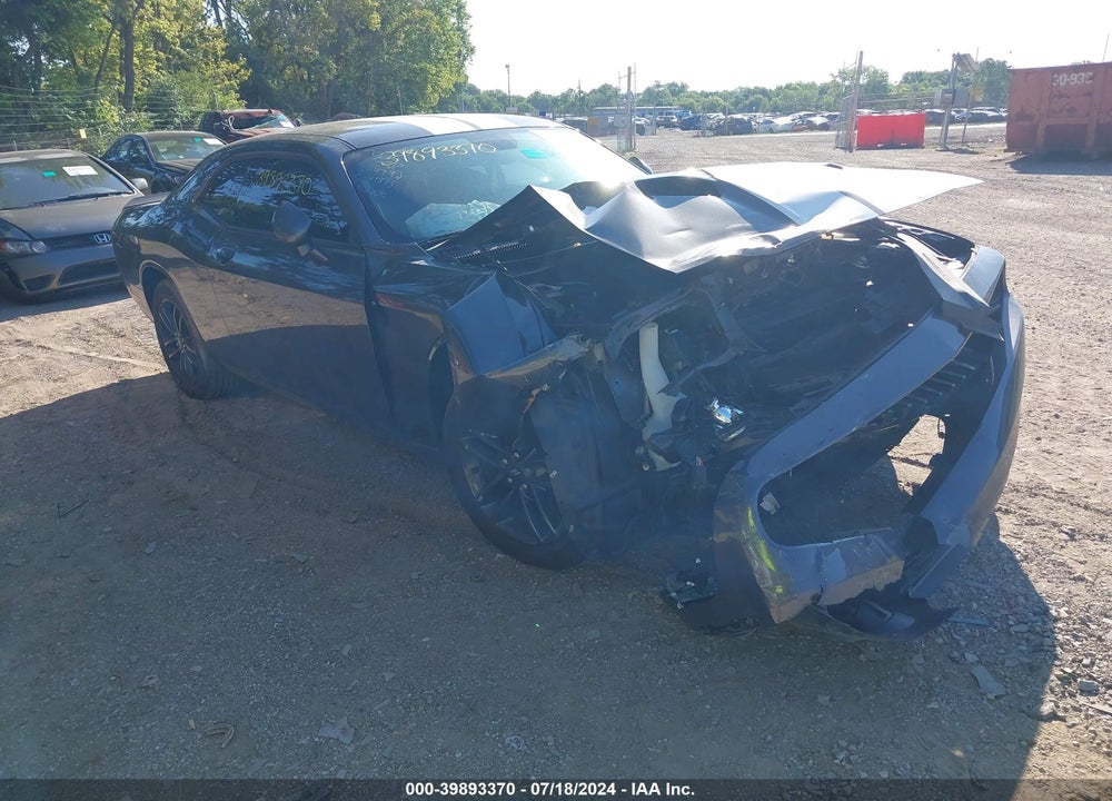 2019 DODGE CHALLENGER SXT AWD VIN: 2C3CDZGG4KH684742