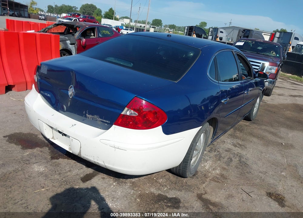 2005 BUICK LACROSSE CXL VIN: 2G4WD532X51249566