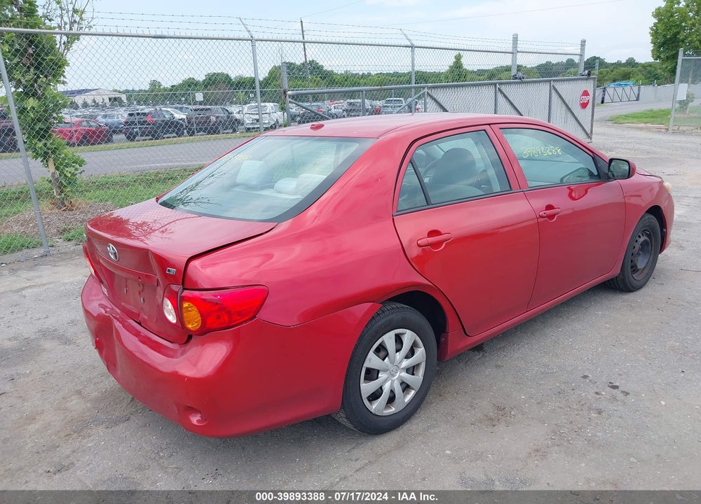 2010 TOYOTA COROLLA LE VIN: 2T1BU4EE4AC411174