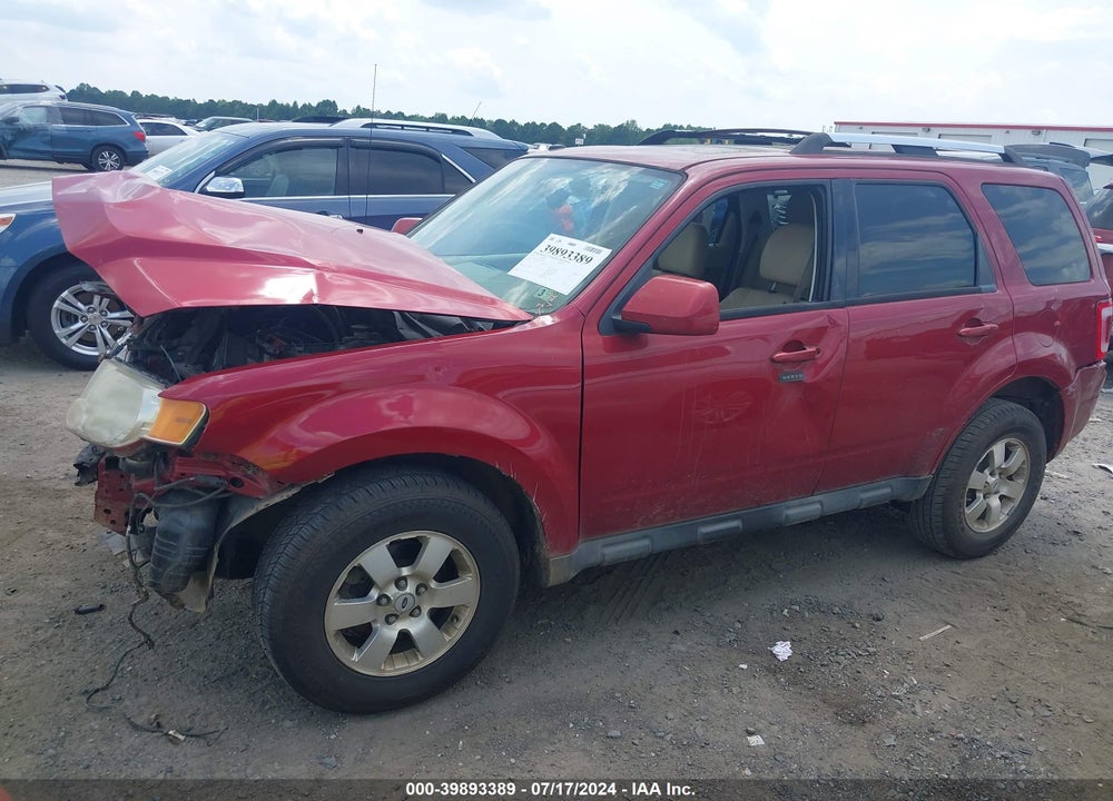 2011 FORD ESCAPE LIMITED VIN: 1FMCU0E78BKA92419