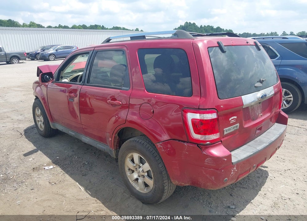 2011 FORD ESCAPE LIMITED VIN: 1FMCU0E78BKA92419