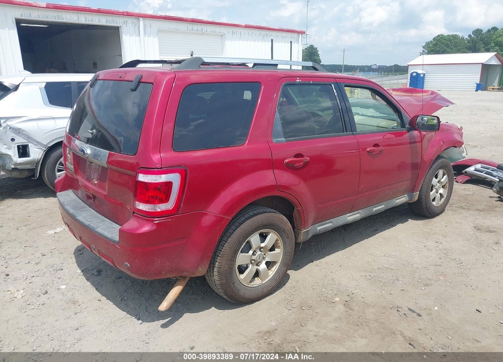 2011 FORD ESCAPE LIMITED VIN: 1FMCU0E78BKA92419