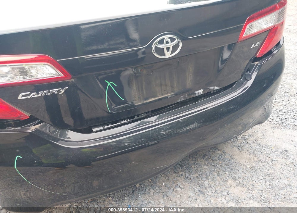 2012 TOYOTA CAMRY VIN: 4T1BF1FK3CU065620