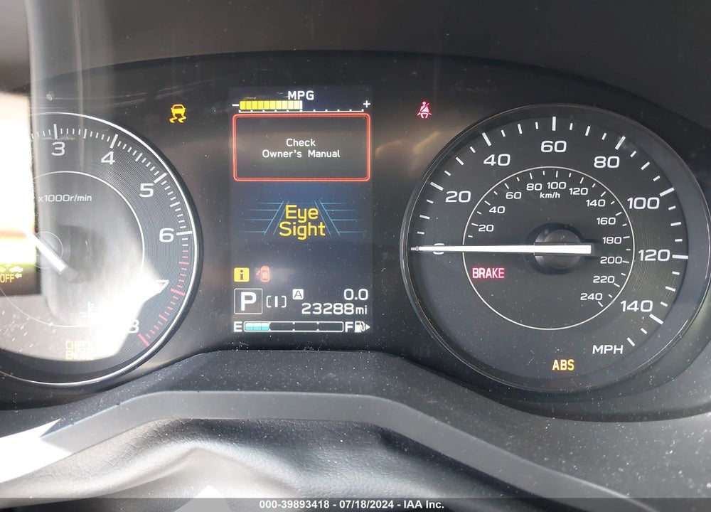 2022 SUBARU IMPREZA VIN: 4S3GKAV62N3609432