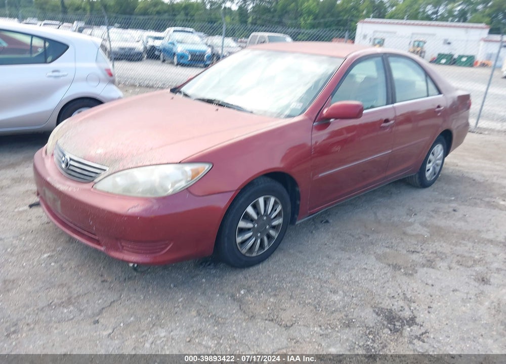 2005 TOYOTA CAMRY LE VIN: 4T1BE30K75U045784