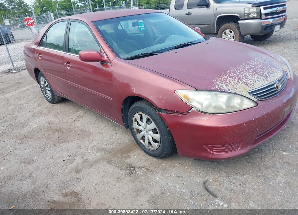 2005 TOYOTA CAMRY LE VIN: 4T1BE30K75U045784