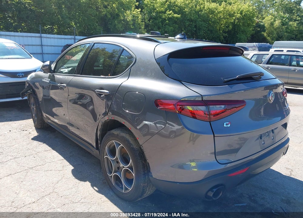 2022 ALFA ROMEO STELVIO SPRINT AWD VIN: ZASPAKAN2N7D28110