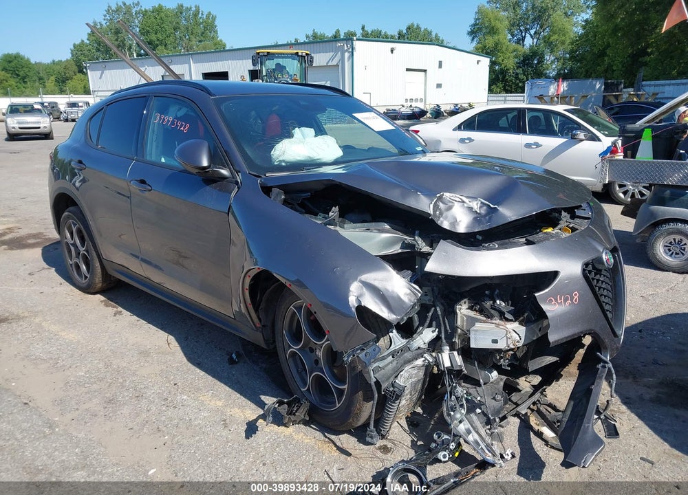 2022 ALFA ROMEO STELVIO SPRINT AWD VIN: ZASPAKAN2N7D28110