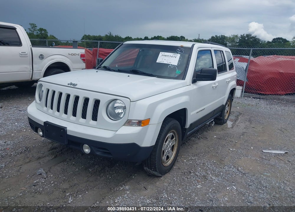 2016 JEEP PATRIOT SPORT VIN: 1C4NJRBB2GD521729