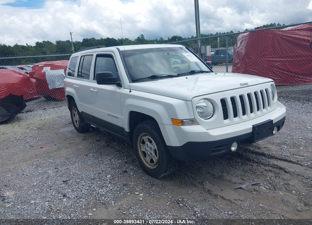 2016 JEEP PATRIOT SPORT VIN: 1C4NJRBB2GD521729