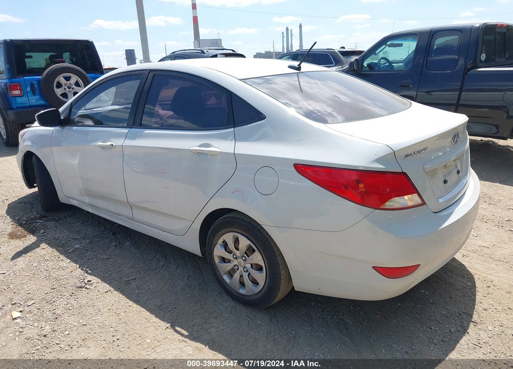 2017 HYUNDAI ACCENT SE VIN: KMHCT4AE8HU373891