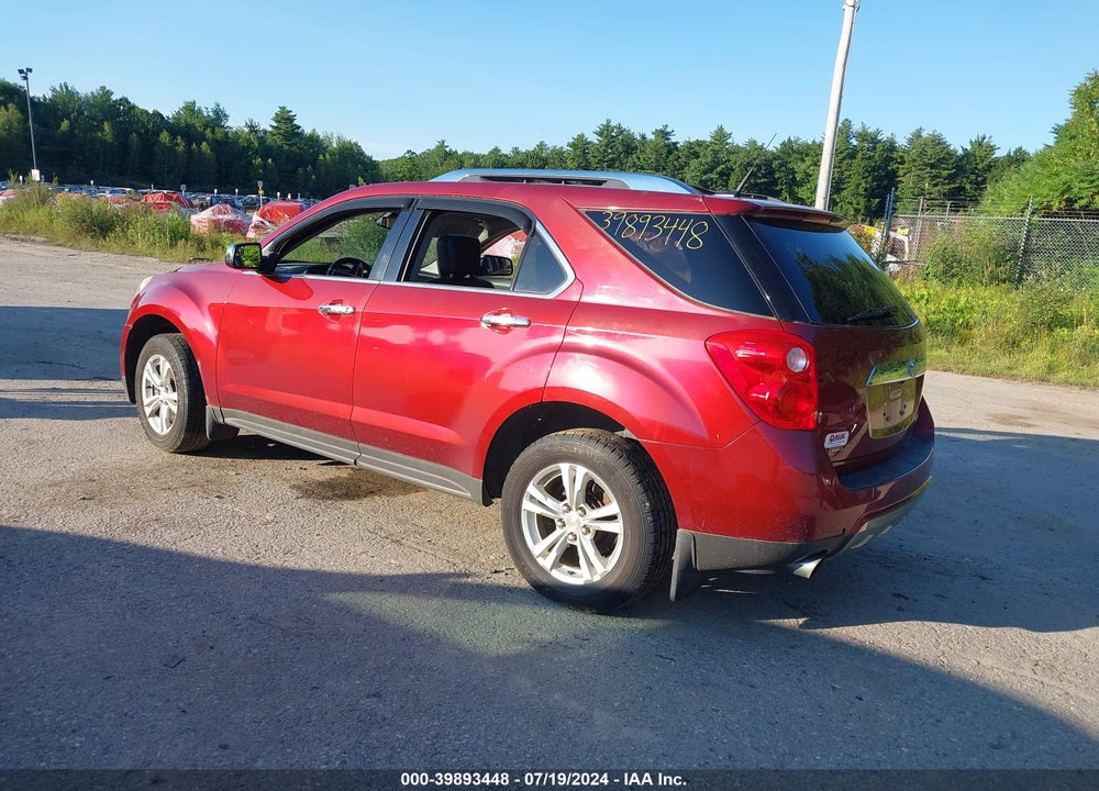 2012 CHEVROLET EQUINOX LTZ VIN: 2GNFLGE59C6375483