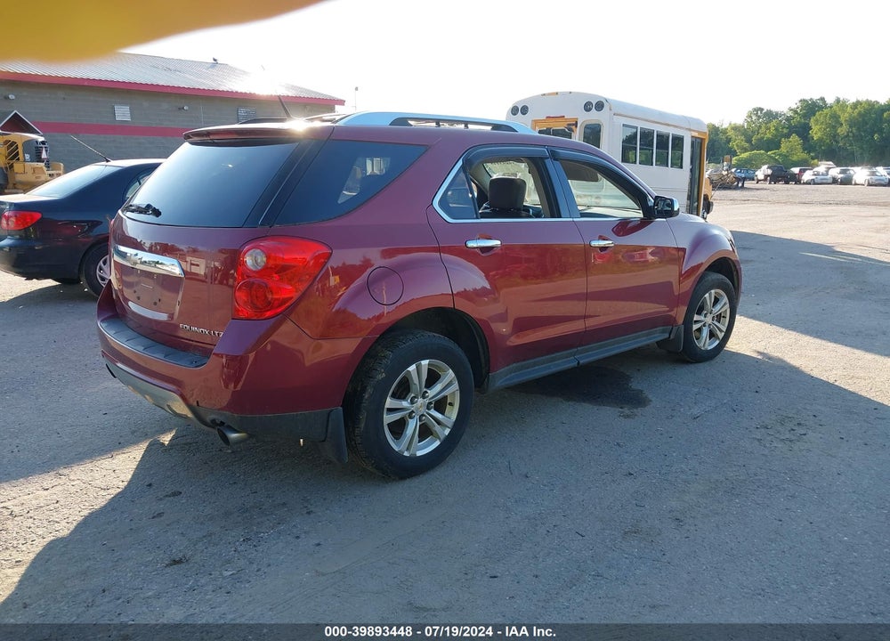 2012 CHEVROLET EQUINOX LTZ VIN: 2GNFLGE59C6375483