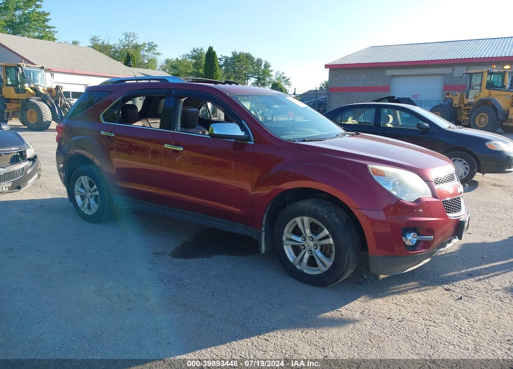 2012 CHEVROLET EQUINOX LTZ VIN: 2GNFLGE59C6375483