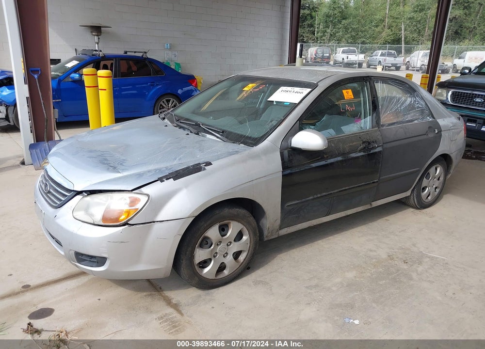 2009 KIA SPECTRA EX VIN: KNAFE221695651756