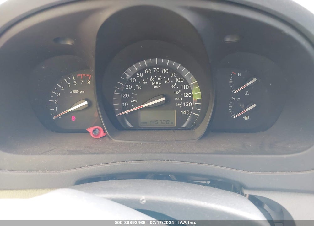 2009 KIA SPECTRA EX VIN: KNAFE221695651756