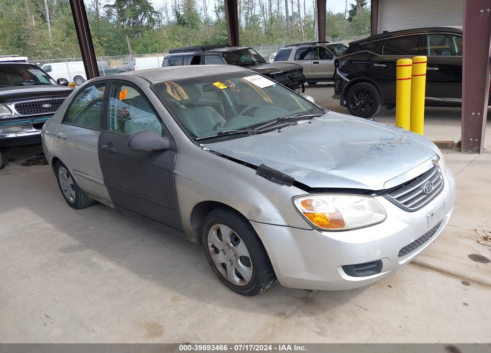 2009 KIA SPECTRA EX VIN: KNAFE221695651756