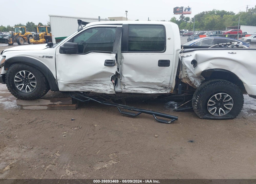 2009 FORD F-150 VIN: 1FTRW12839FA12118