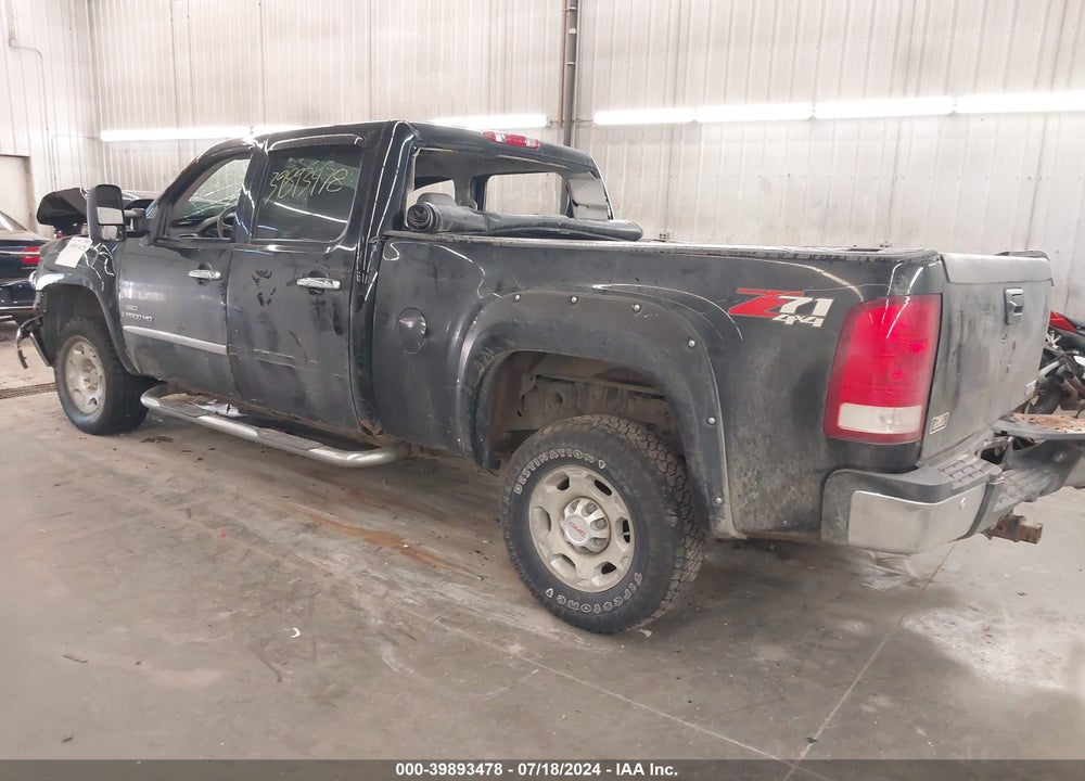 2009 GMC SIERRA 2500HD SLT VIN: 1GTHK63699F106621