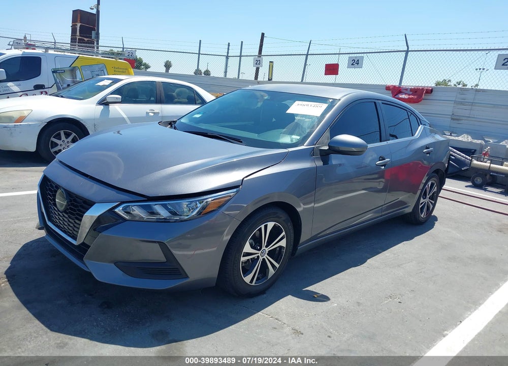 2021 NISSAN SENTRA SV XTRONIC CVT VIN: 3N1AB8CV4MY250960