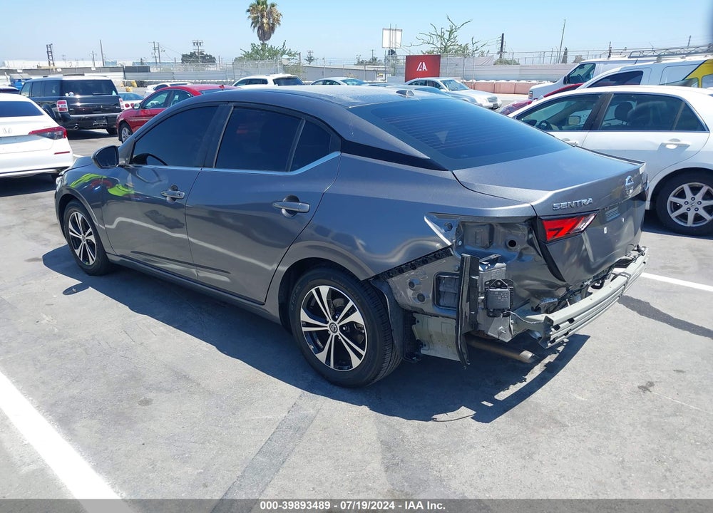2021 NISSAN SENTRA SV XTRONIC CVT VIN: 3N1AB8CV4MY250960