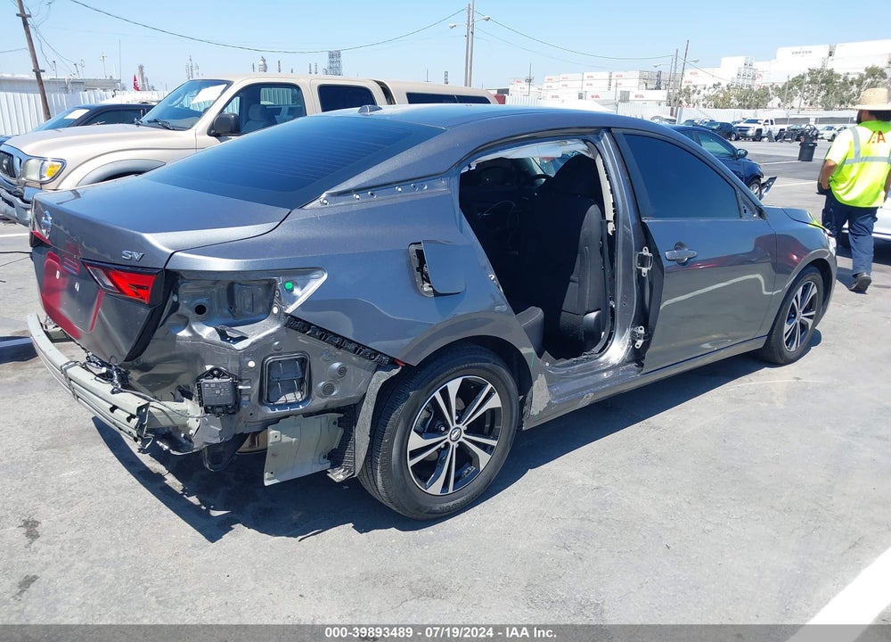 2021 NISSAN SENTRA SV XTRONIC CVT VIN: 3N1AB8CV4MY250960