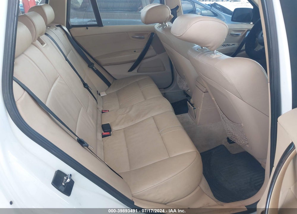 2007 BMW X3 3.0SI VIN: WBXPC93447WF11829