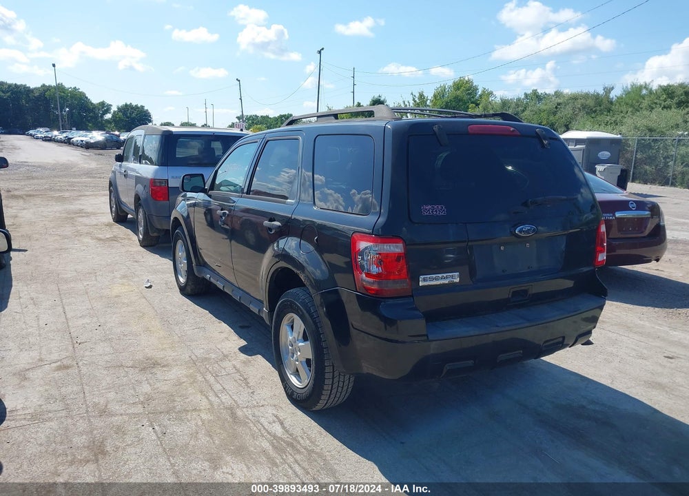 2011 FORD ESCAPE XLT VIN: 1FMCU0D74BKC61952
