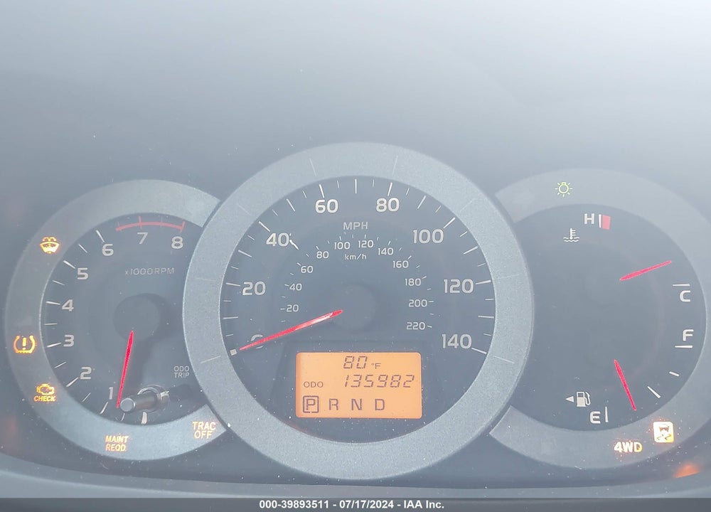 2011 TOYOTA RAV4 VIN: JTMBF4DV4B5049812